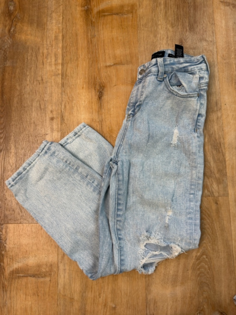 Kendall & Kylie Light Blue Washed Denim Jeans